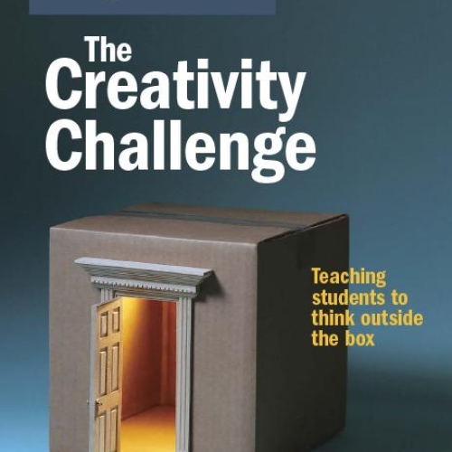 A magazine cover, showing a cardboard box with an open door on the side.