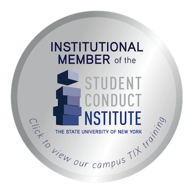 Institutional Member of the Student Conduct Institute, The State University of New York