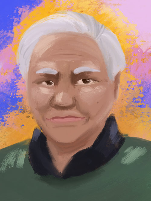 Full-color portrait