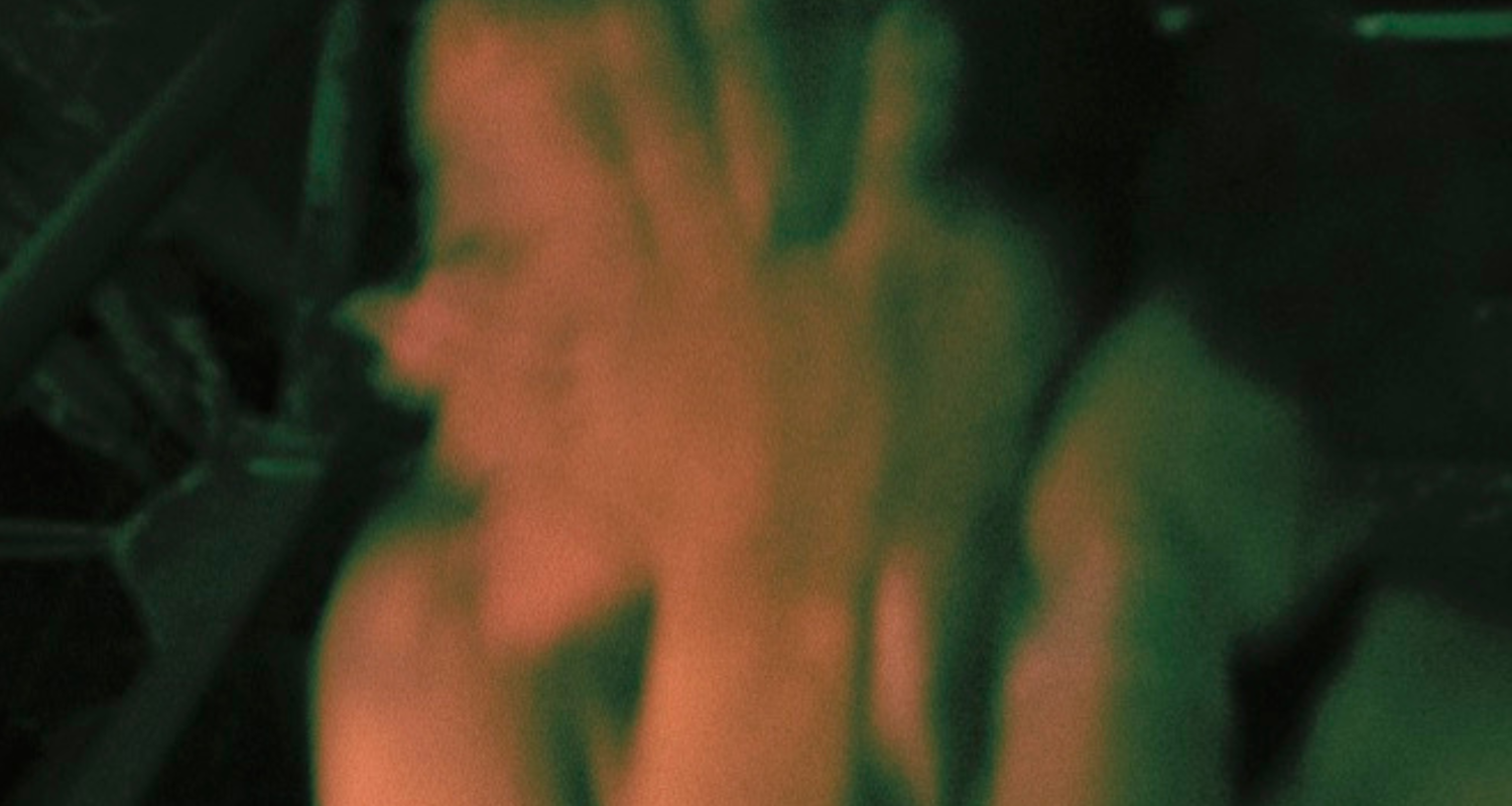A photograph of a person with their hand in front of their face, and their head turned. The image is blurred as if there is movement, with green shadows throuhgout. Surrounding the person are stairs and metal. The bottom reads “The Burial at Thebes by Sophocles Translated by Seamus Heaney Directed by Rosey Hay” followed by “Caplan Studio Theater April 4–6 at 7:30 p.m. and April 6–7 at 2 p.m.” For tickets and showtimes, visit universityofthearts.ticketleap.com or call 215-717-6310. 