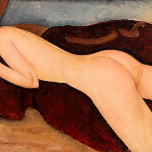 A painting of a nude woman.